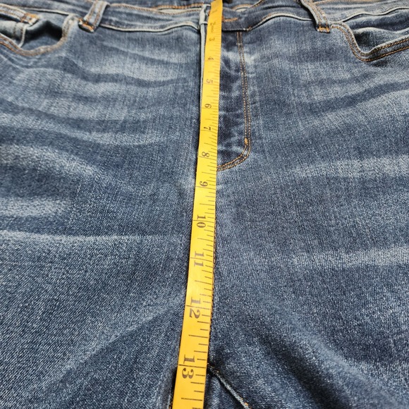 Judy Blue Womens Ella Mid Rise Handsand Classic Skinny Fit Jeans Plus Size 22W - Picture 11 of 13